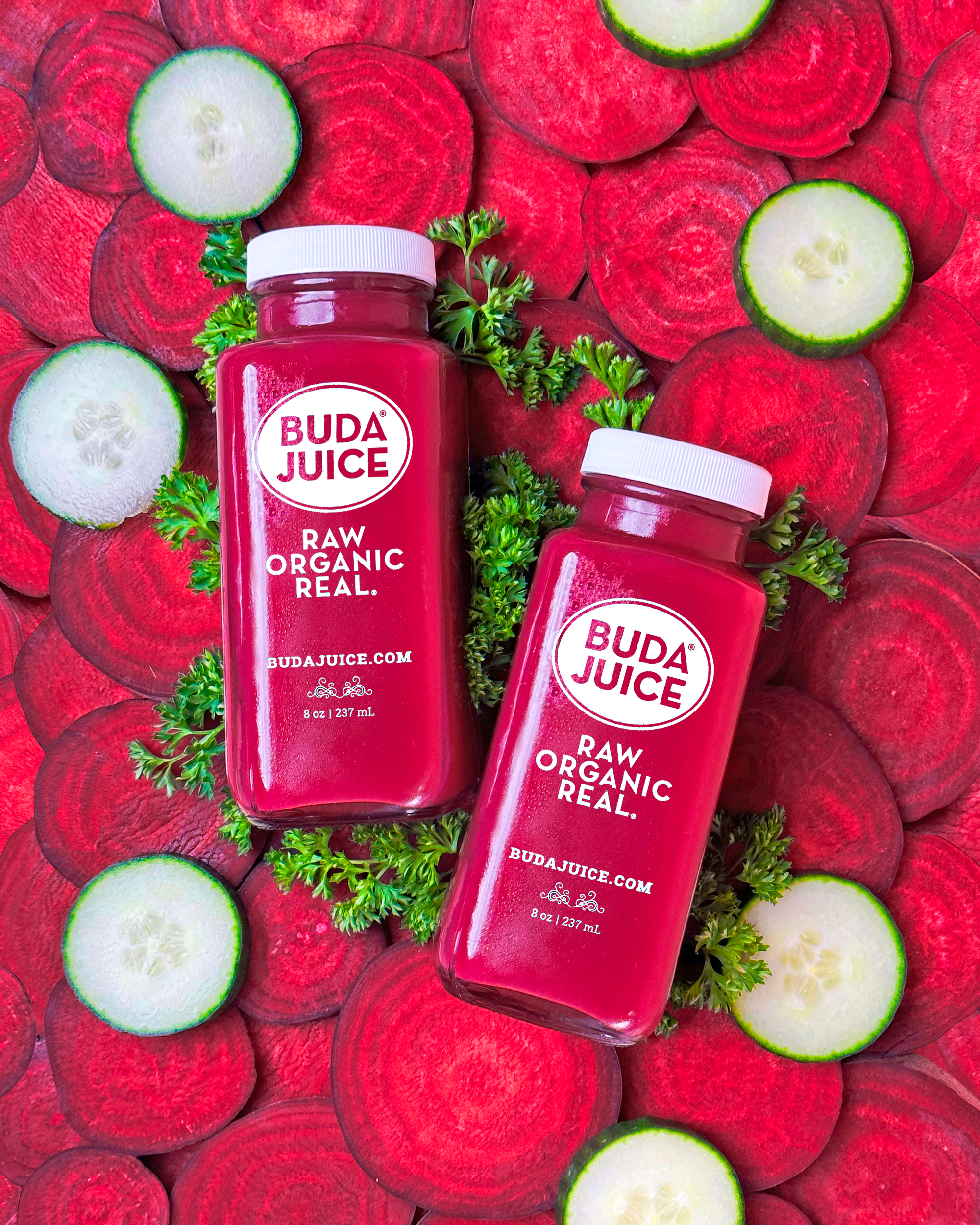 Red Cold-Pressed Organic Juice