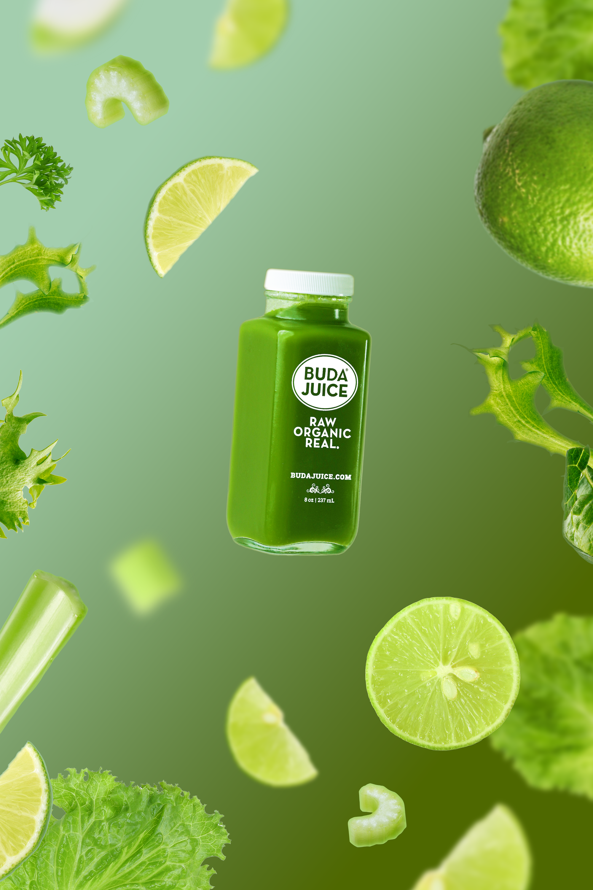 Pure Green Cold-Pressed Organic Juice